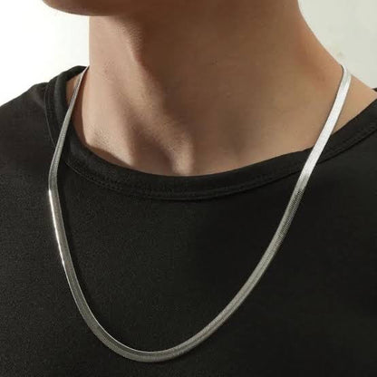 4MM FLAT SNAKE CHAIN